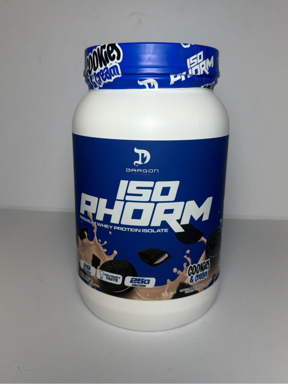ISO PHORM Men’s Protein Powder - Blue (Cookies & Cream)